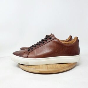 Thursday Sneaker Mens 9 Premier Low Brown Leather Classic Court Shoes